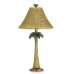 Palm Tree Rattan Lamp